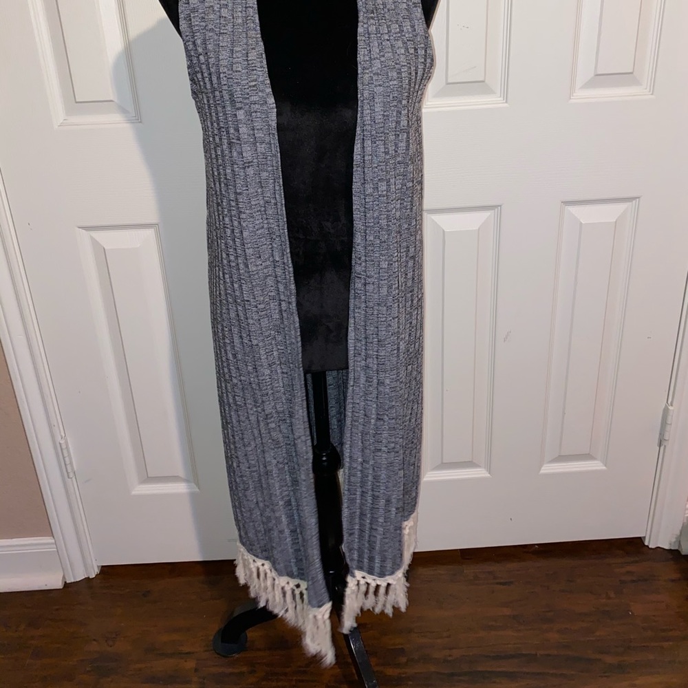 Gray cover up, S-M